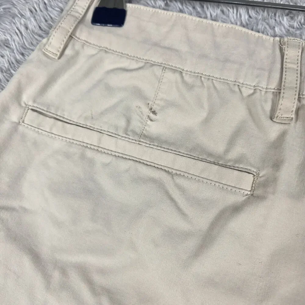 Mens Faherty Stretch All Day Khaki Chino Shorts